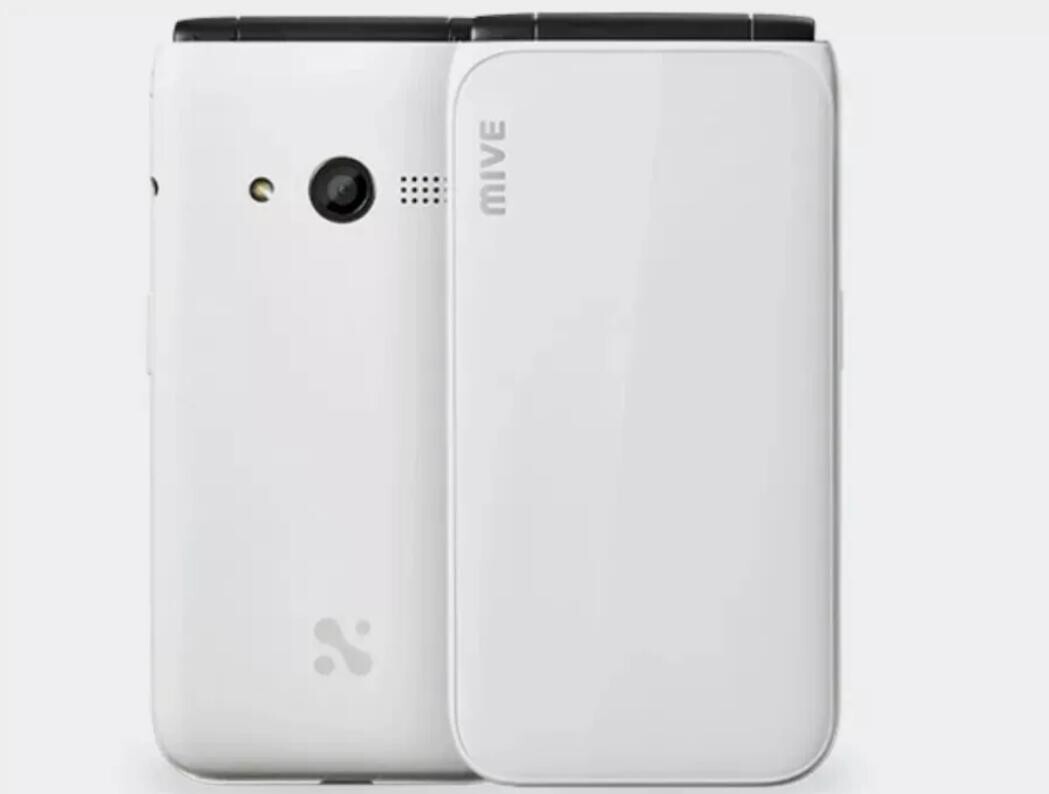ALT MIVE Style Folder 32GB AT-M120 WIFI 4G LTE Android Black/White Phone