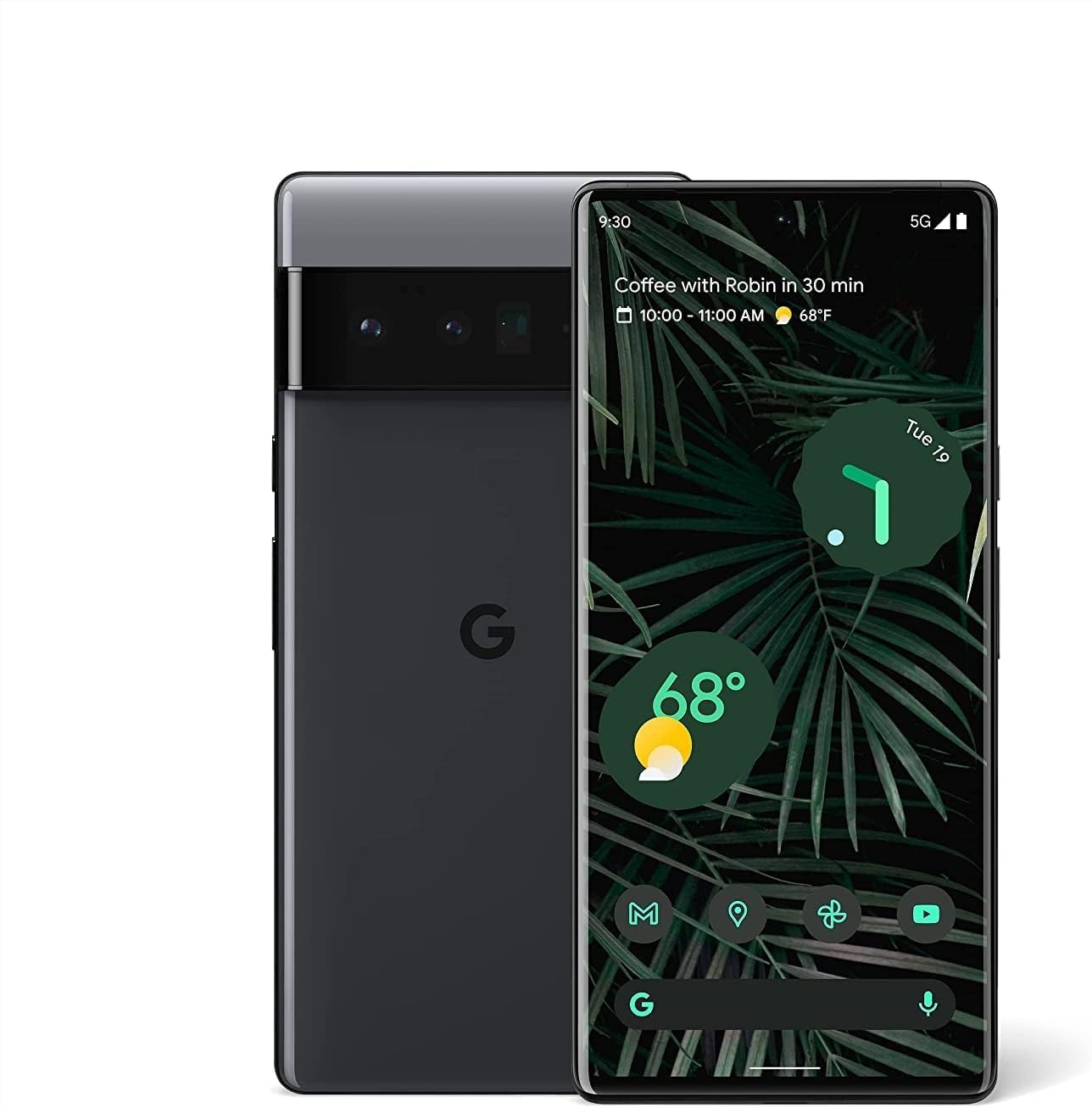 Google Pixel 6 Pro 128 (GA03137-US) Verizon Locked – Stormy Black – New worn Box