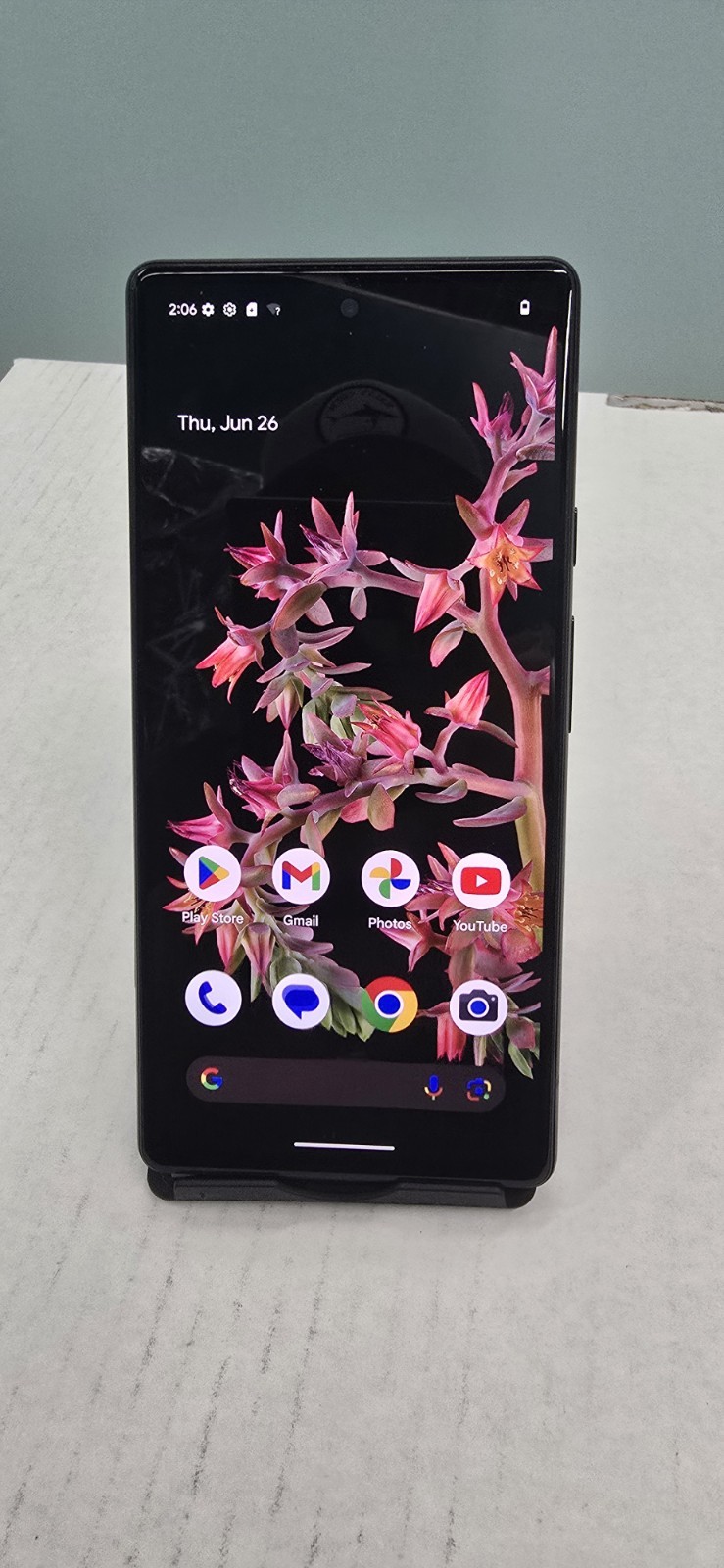 Google Pixel 6 – 128 GB – Stormy Black (Unlocked)