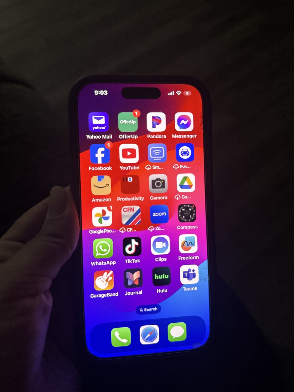 iPhone 15 Pro With TikTok Installed