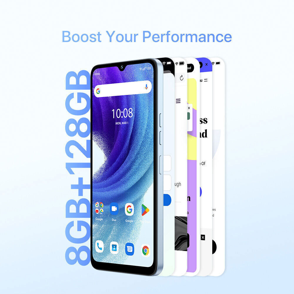UMIDIGI A15T 16GB+128GB Octa Core NFC Dual SIM Android Unlocked Smartphone