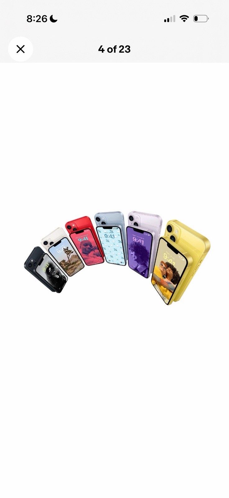 Apple iPhone Smartphone Purple Bar Style Dual Rear Cameras Multiple Colors