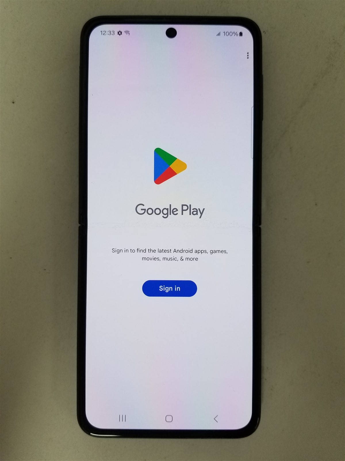 Samsung Galaxy Z Flip3 256GB Black SM-F711U1 (Unlocked) Discounted zW2981