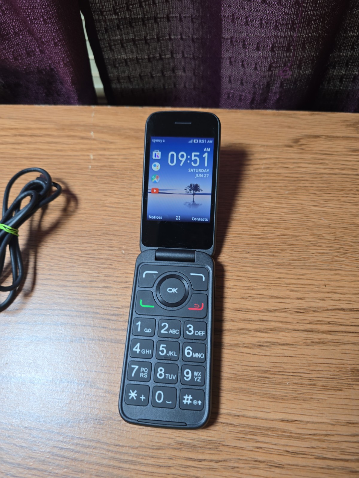 Alcatel SMARTFLIP | 4052R | 4GB | 4G LTE | Flip Phone | AT&T