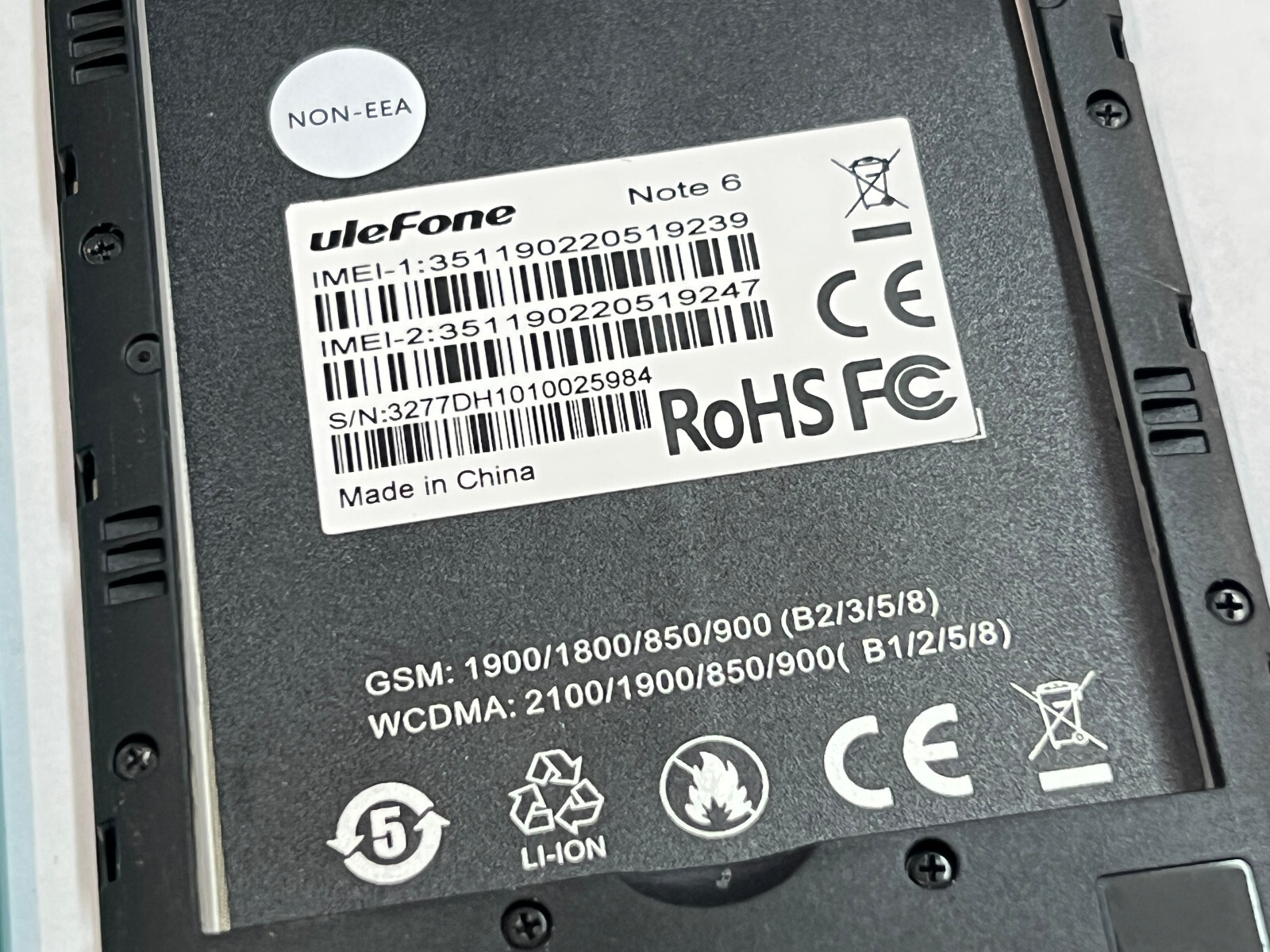 ULEFONE Note 6 32GB (GSM) Android Dual SIM Smart Phone *PLEASE READ*