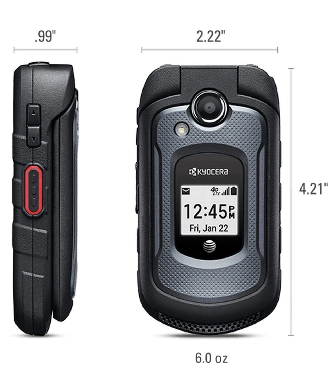 Tested – Kyocera DuraXE E4710 8GB Ultra Rugged Flip Phone – AT&T Only
