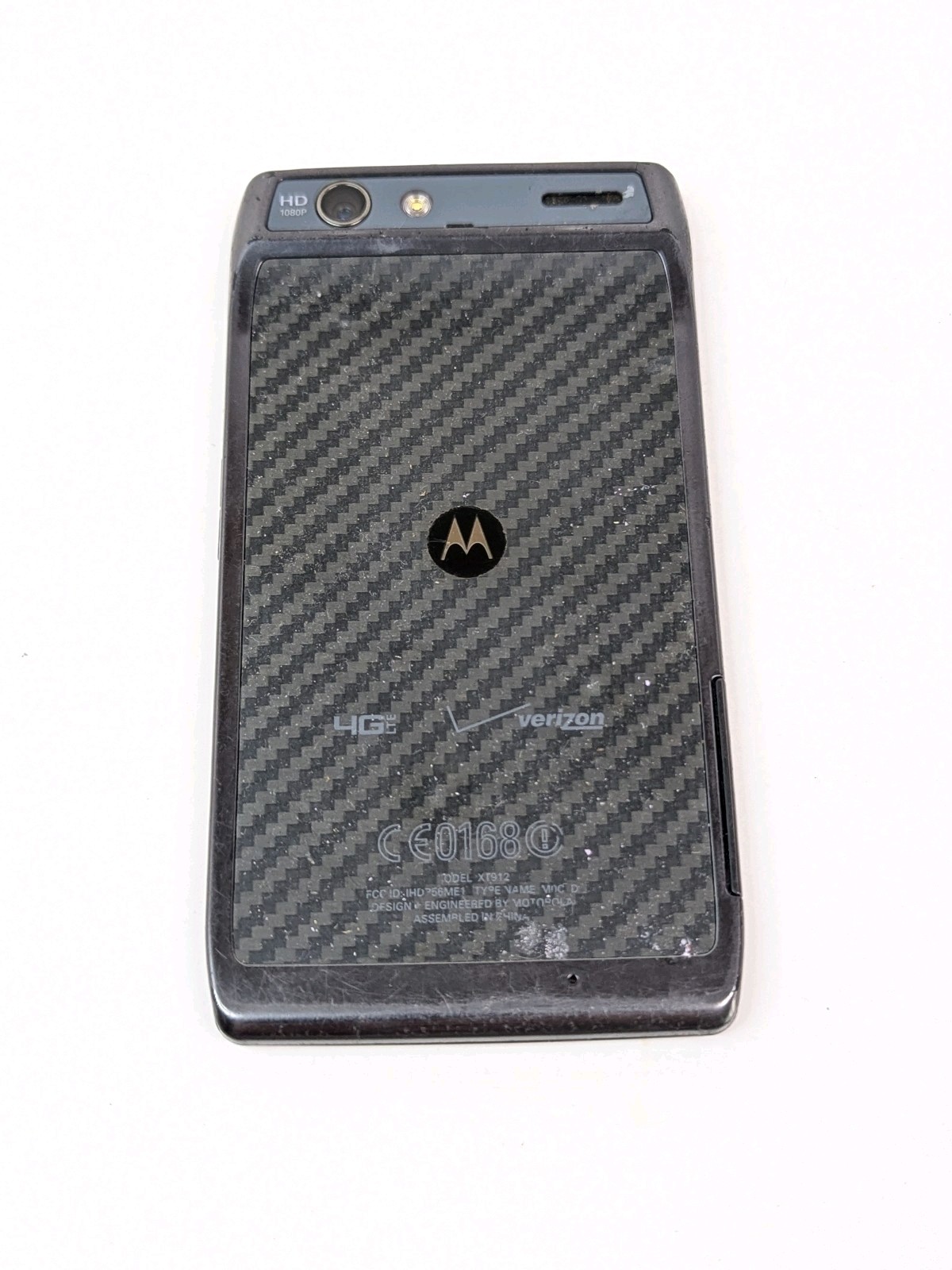 For Parts & Repair Only Motorola Droid RAZR MAXX XT912 Verizon Cell Phone Black