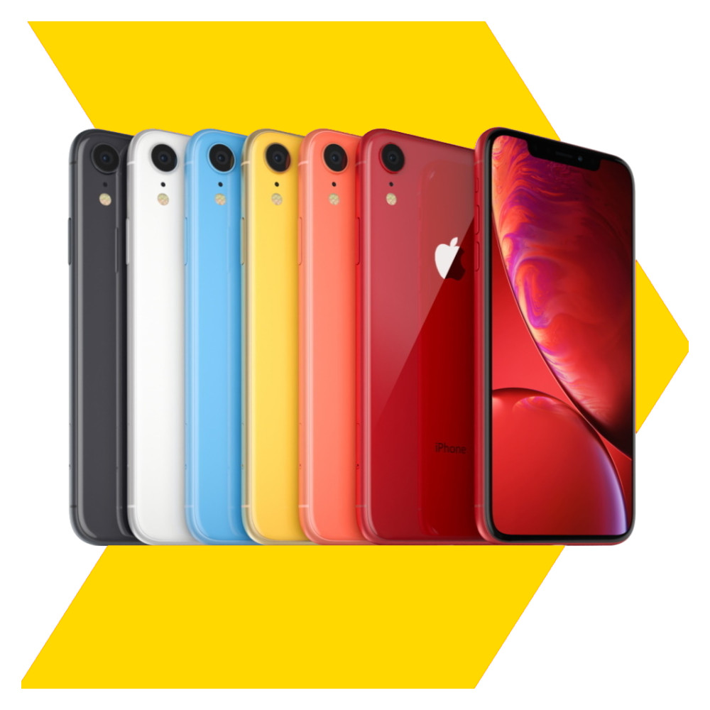 Apple iPhone XR 64GB Unlocked Verizon At&t Cricket Straight Talk White Red Cora