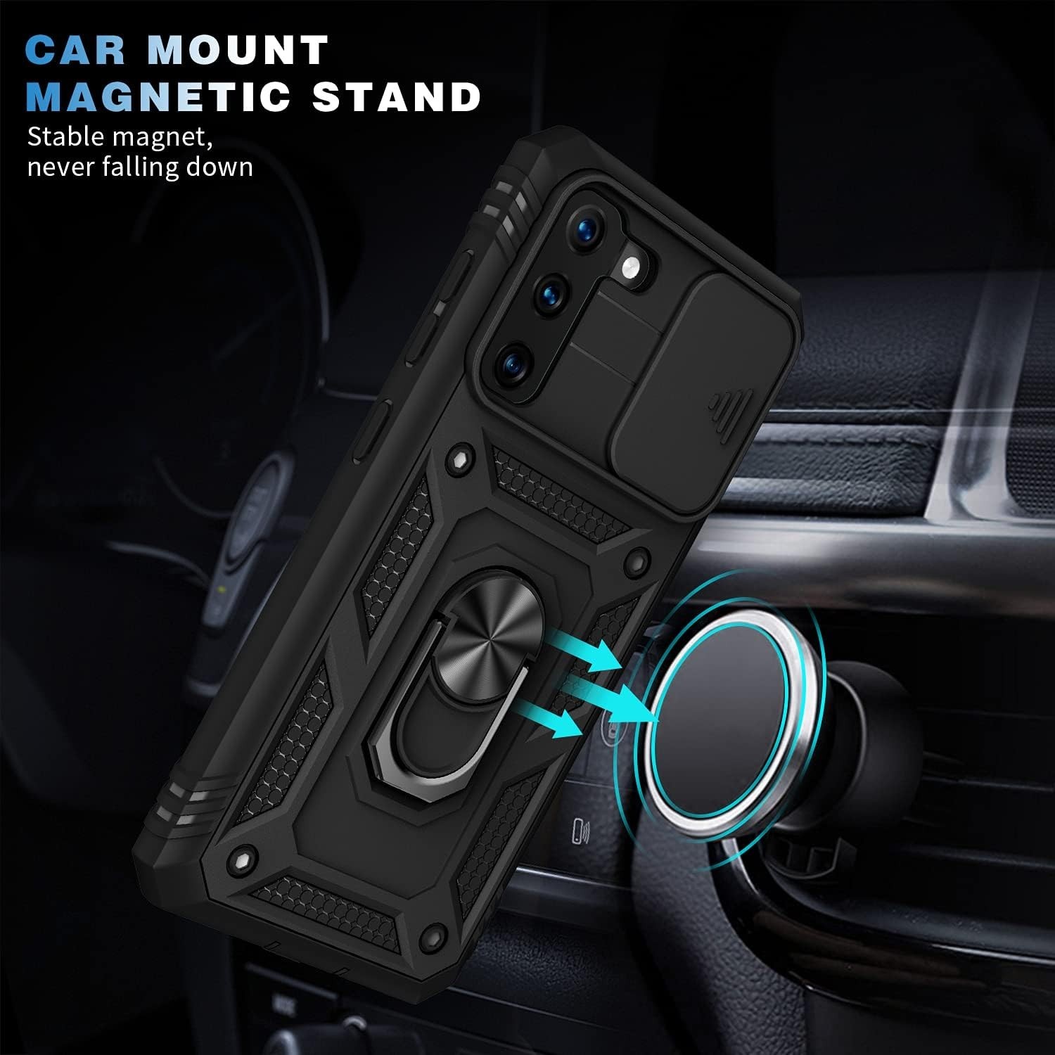 For Samsung Galaxy S21 6.2 Case Shockproof Protective Military Guard Phone Cover