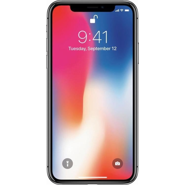 Apple iPhone X A1865 (Fully Unlocked) 64GB Space Gray (Excellent)