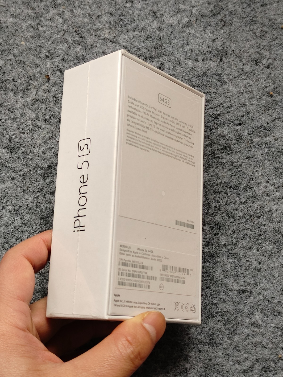 90%N ew Apple iPhone 5s 16/32/64GB Gray/Silver/Gold Factory UNLOCKED any carrier