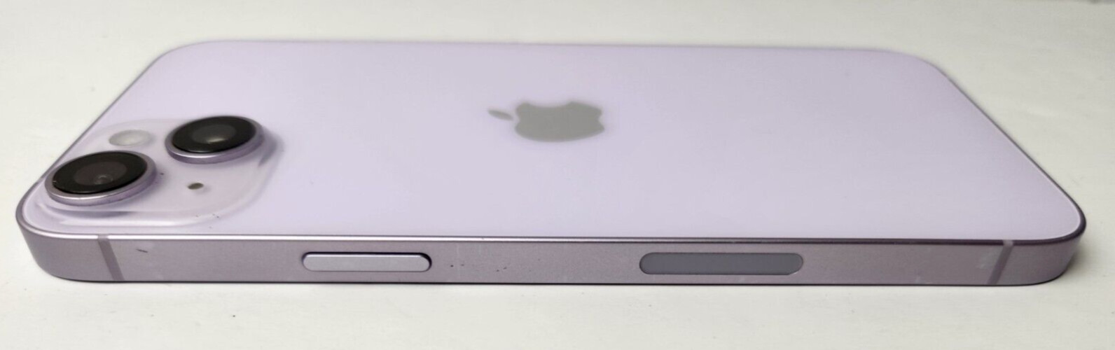 Apple iPhone 14 Plus T-Mobile 128GB Purple Good Condition Battery 86%