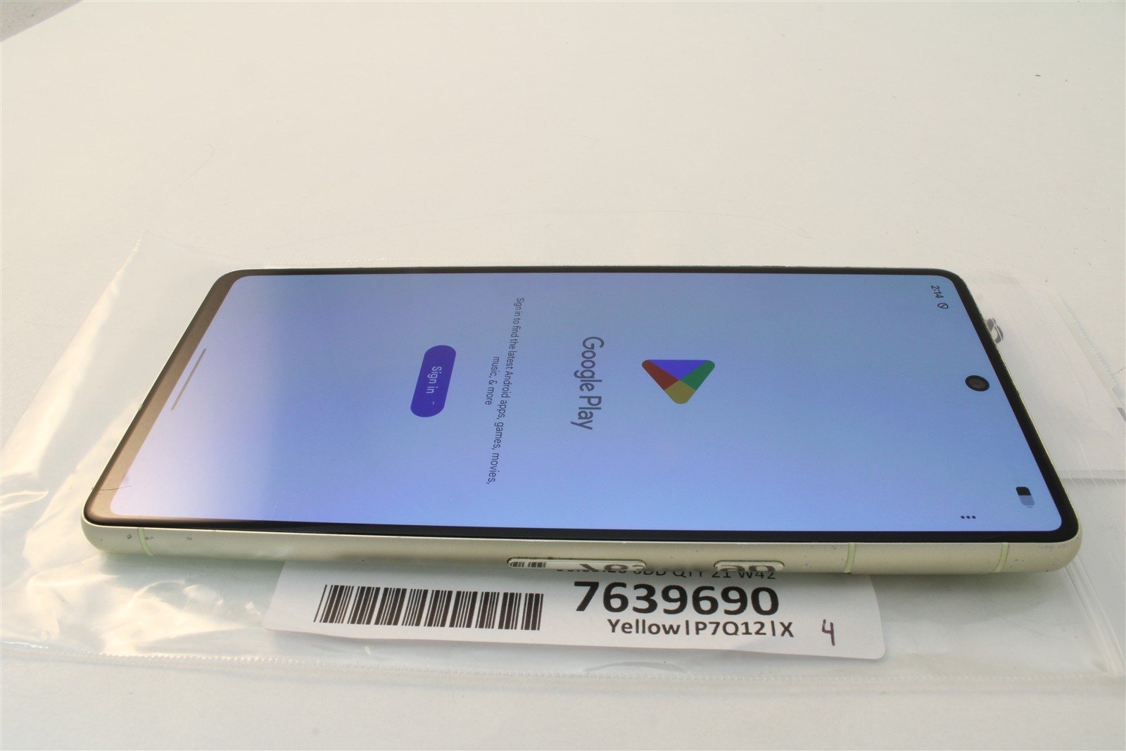 Google Pixel 7 Yellow Factory Unlocked ATT TMobile Verizon Unlockable BL 7639690