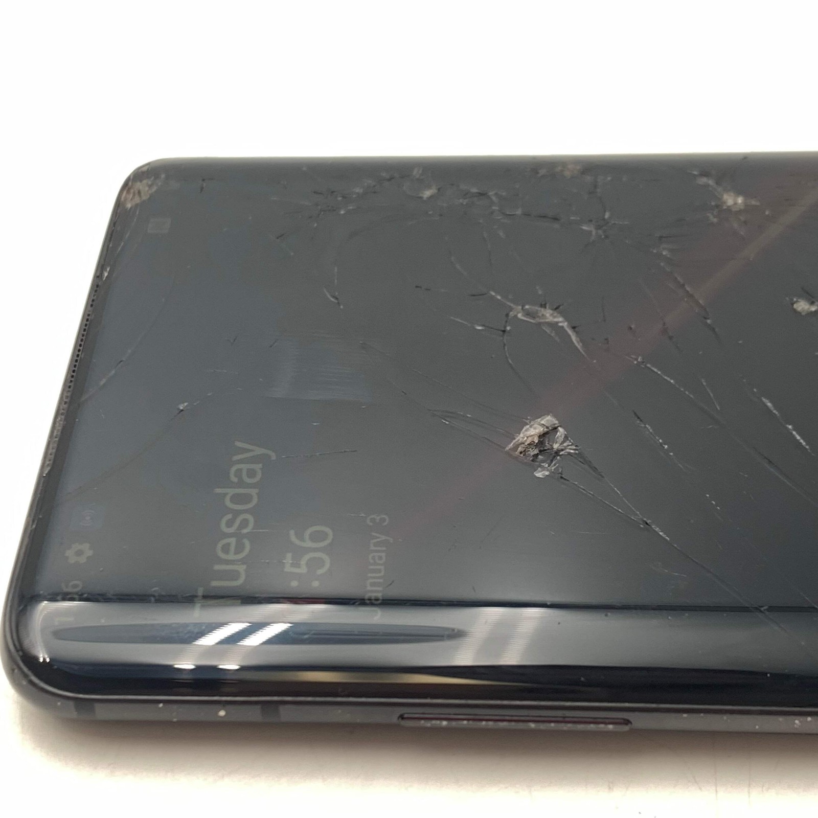 OnePlus 7T Pro 5G McLaren 256GB Black HD1925 Unlocked Cracked