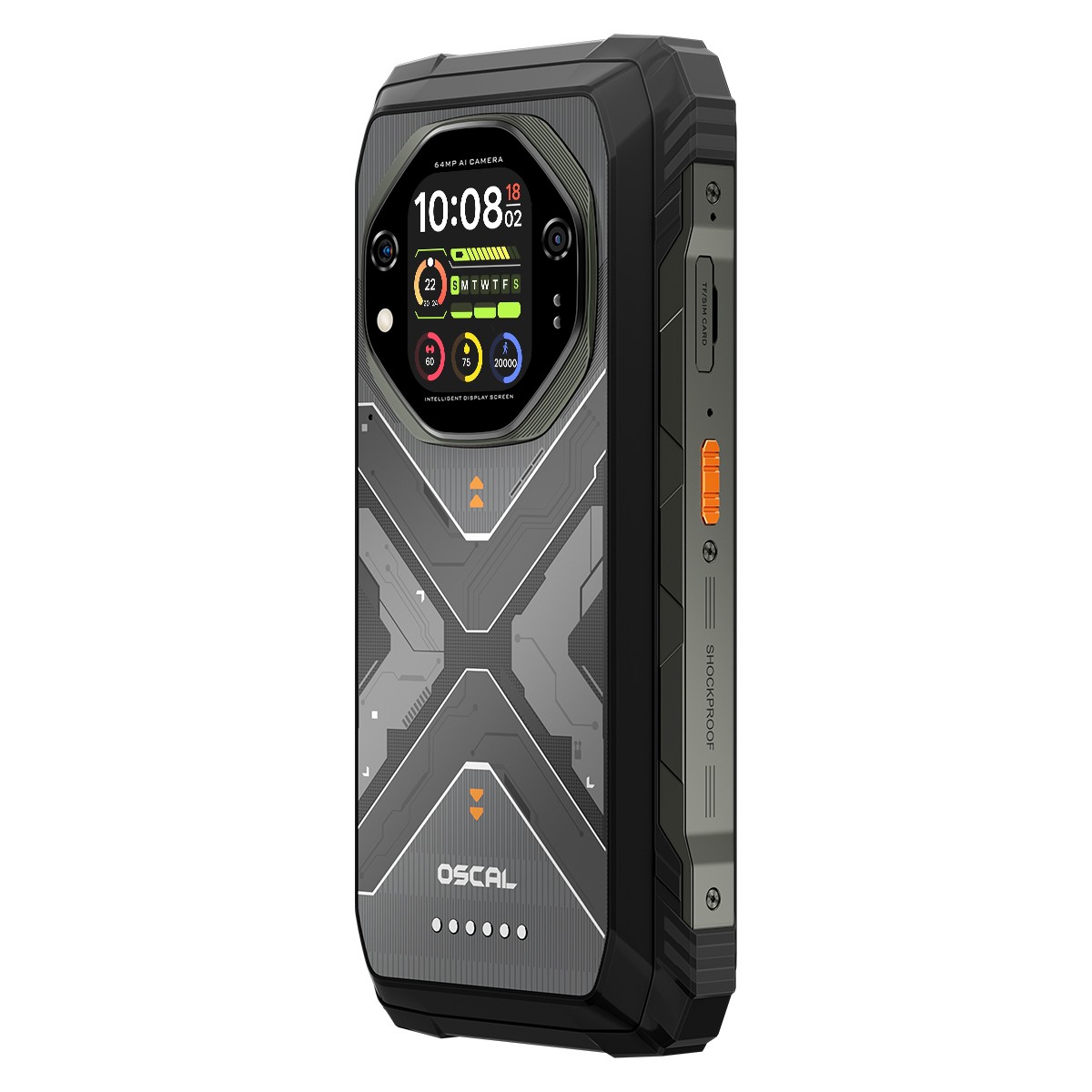 Blackview OSCAL TANK 1 5G Rugged Smartphone 36GB+256GB Android 15 20000mAh NFC