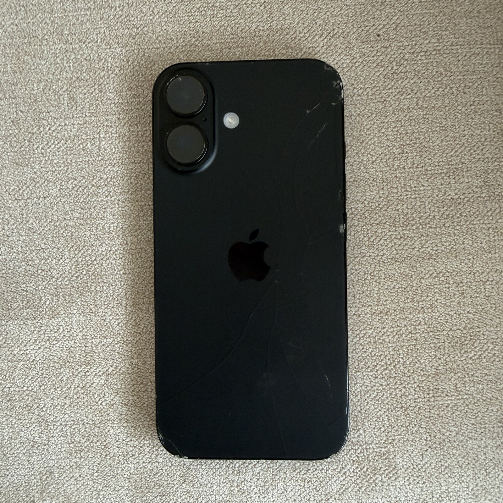 Apple iPhone 16 128GB Black T-Mobile Network Locked 48MP iOS Smartphone
