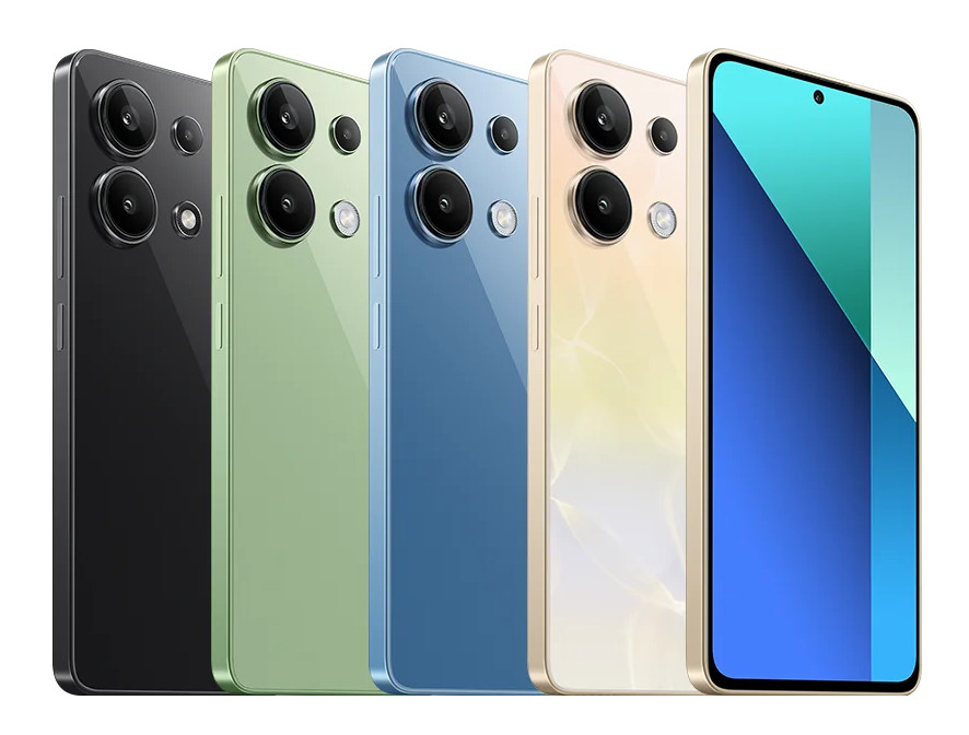 Xiaomi Redmi Note 13 4G LTE Ice Blue – 6GB RAM – 128GB ROM – Unlocked – NEW