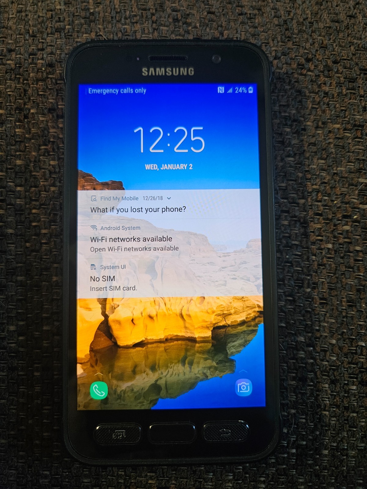 Samsung Galaxy S7 Active – 32 GB – Titanium Gray (AT&T)