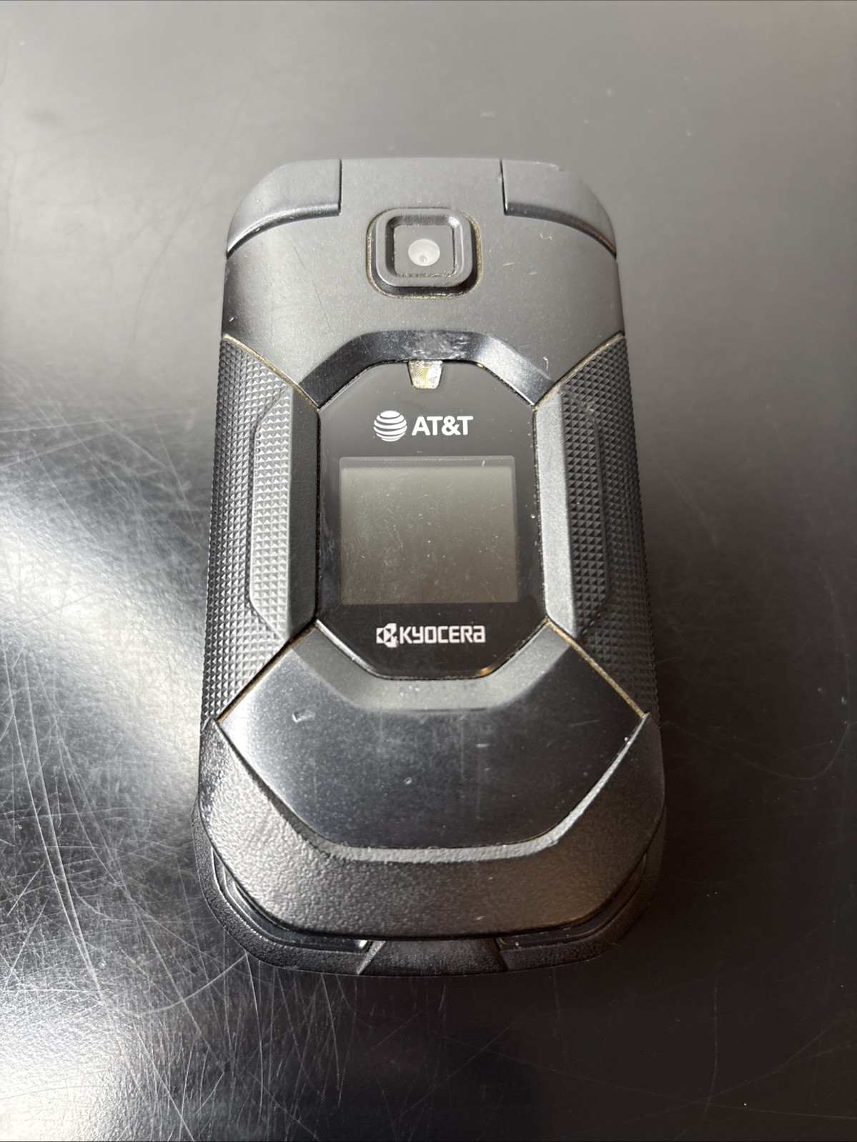 Kyocera DuraXE E4830 AT&T Flip Phone -Factory Reset/Tested – Unlocked/Clean IMEI