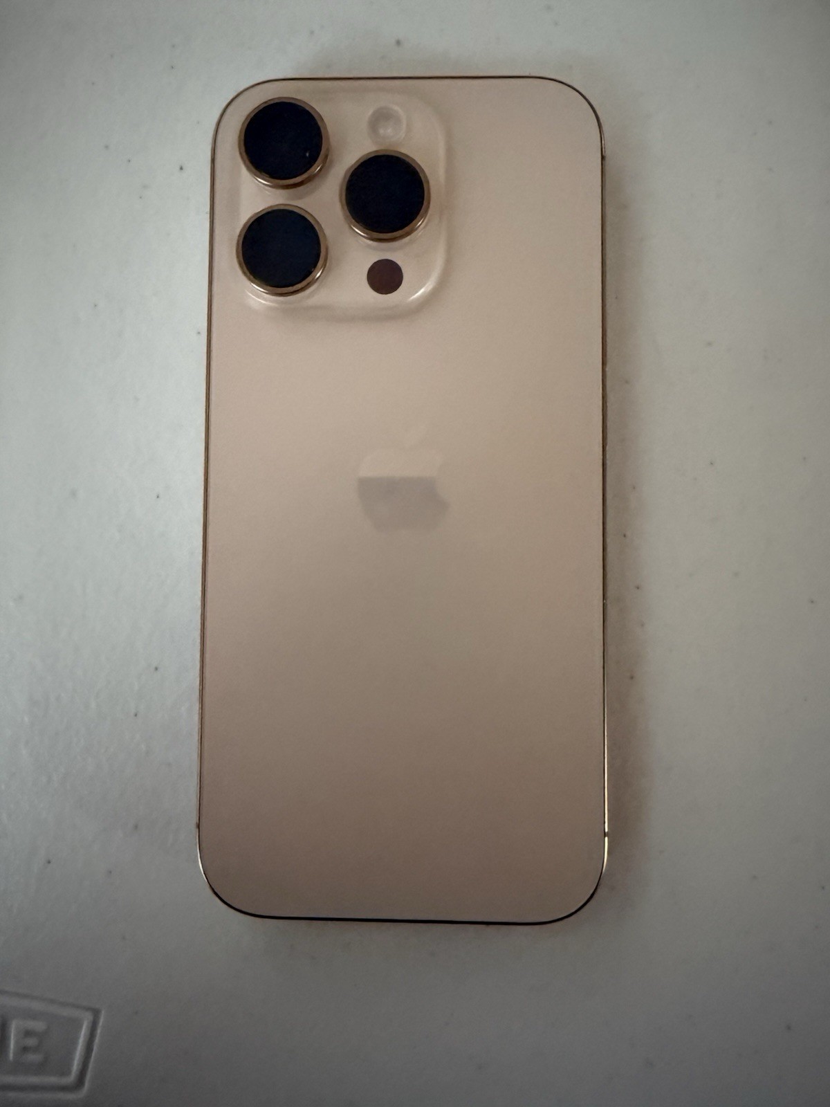 Apple iPhone 16 Pro- 128 GB – Desert Titanium blocked For PARTS ONLY