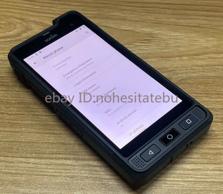 Unlocked Sonim XP8 XP8800 Rugged 64GB Android 12MP IP69 water resistant GSM