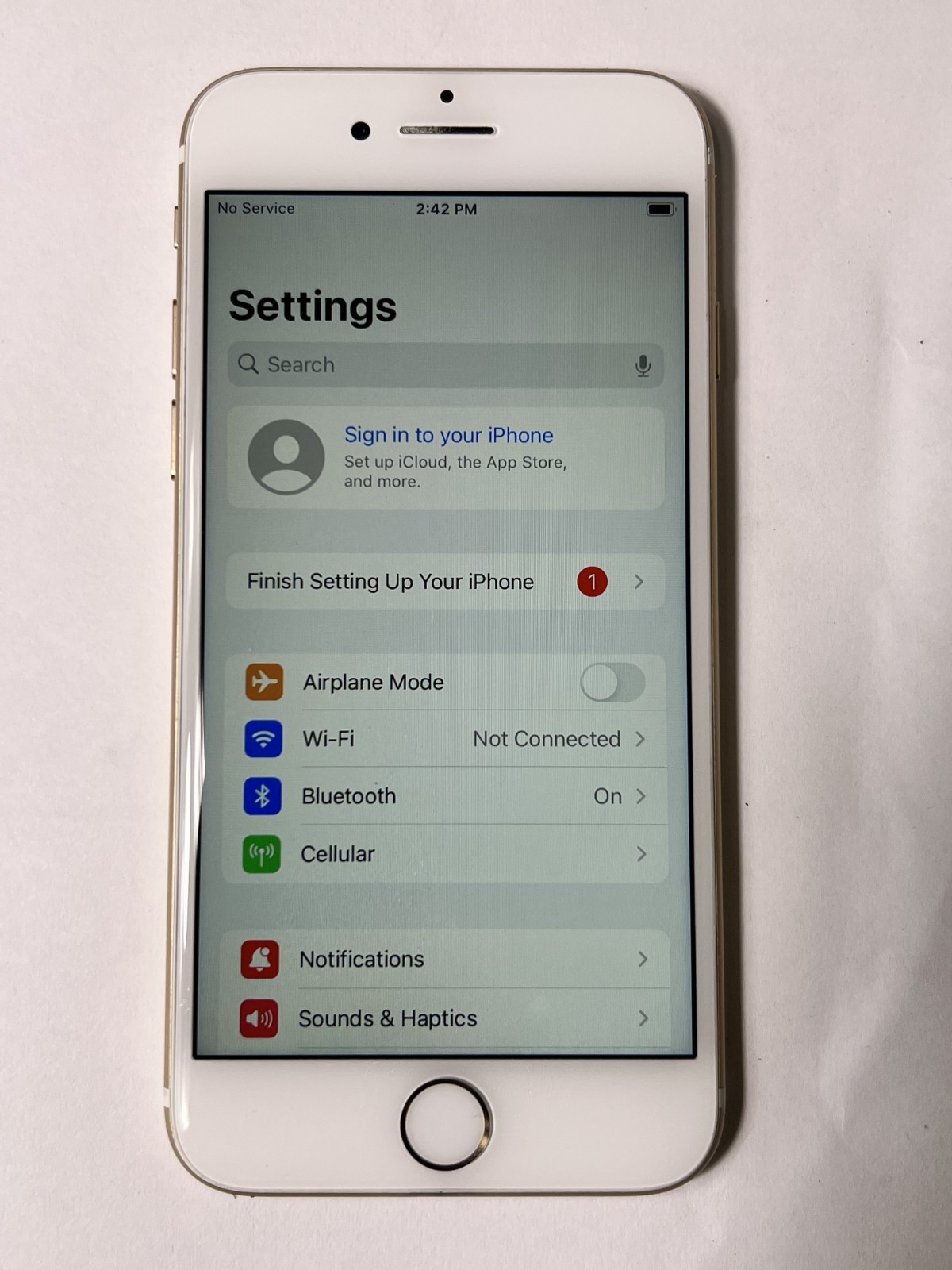 Apple iPhone 7 A1660 32GB UNLOCKED iOS 15.0 Gold MNAE2LL/A 🔋78% Battery Service