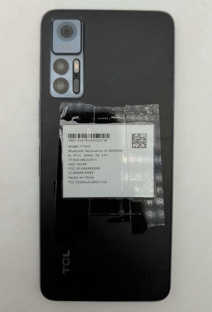 TCL 30 5G Cricket Locked 64GB Smartphone 6.7″ AMOLED 60Hz 50MP Triple Camera