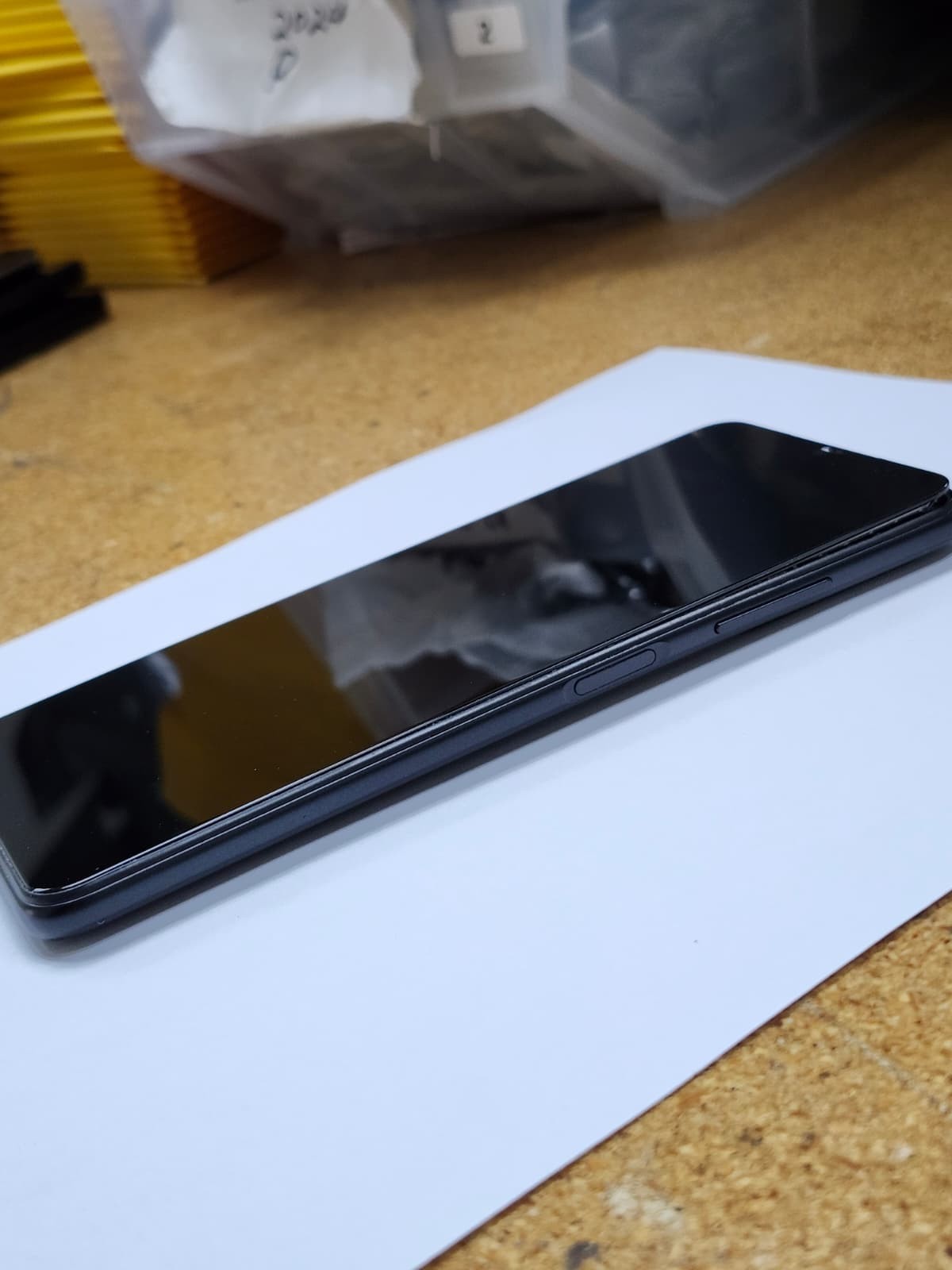 DEFECTIVE – Samsung Galaxy A03s – 32GB – Black – Tracfone – 12856