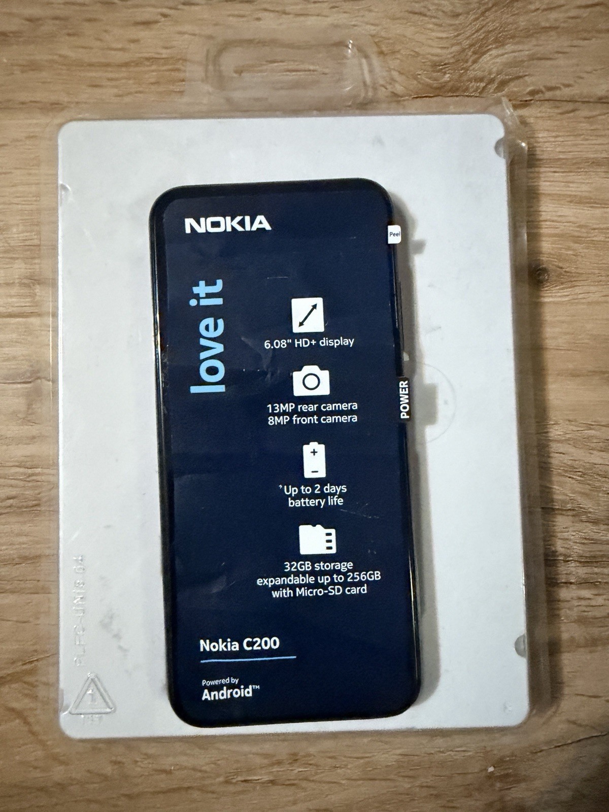 Nokia C200 TA-1437 Android Smartphone 13MP 6.1″ 32gb Dual SIM 32GB Consumer Cell