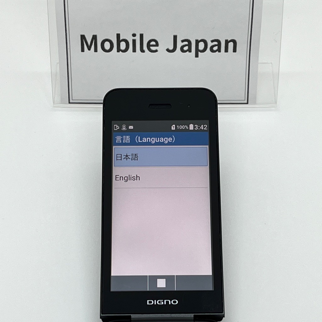 KYOCERA 902KC/903KC DIGNO KEITAI3 Android Flip Phone BLACK Unlocked From Japan