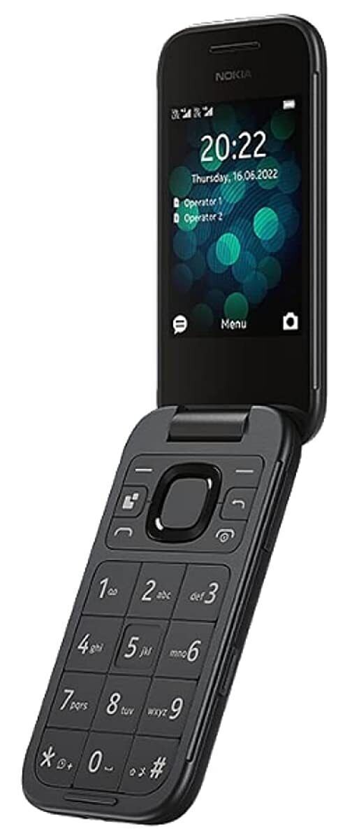 Nokia 2660 4G Flip Smartphone Black Factory Unlocked