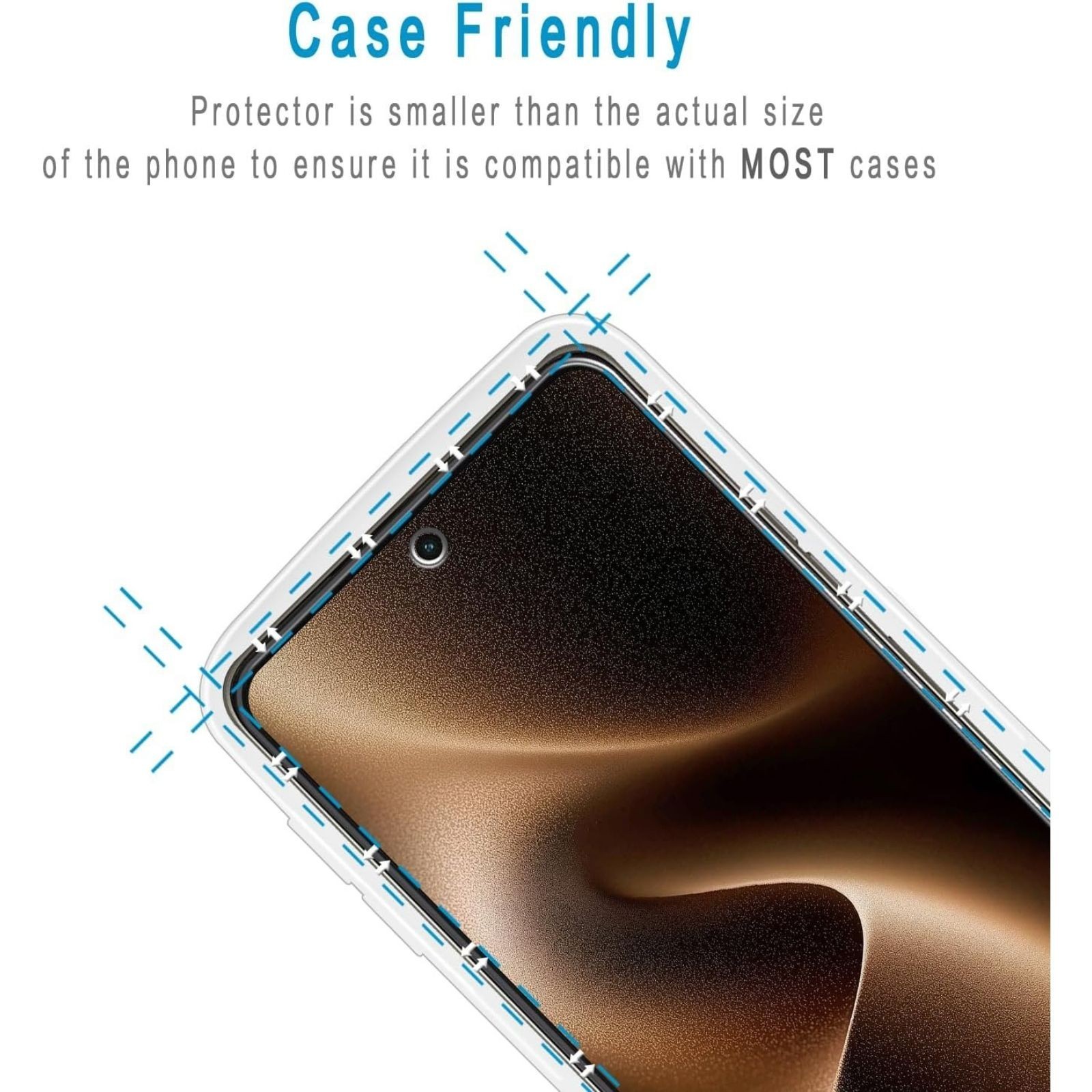 2PCS Tempered Glass Screen Protector for Motorola Moto G Power 2026 Anti Scratch