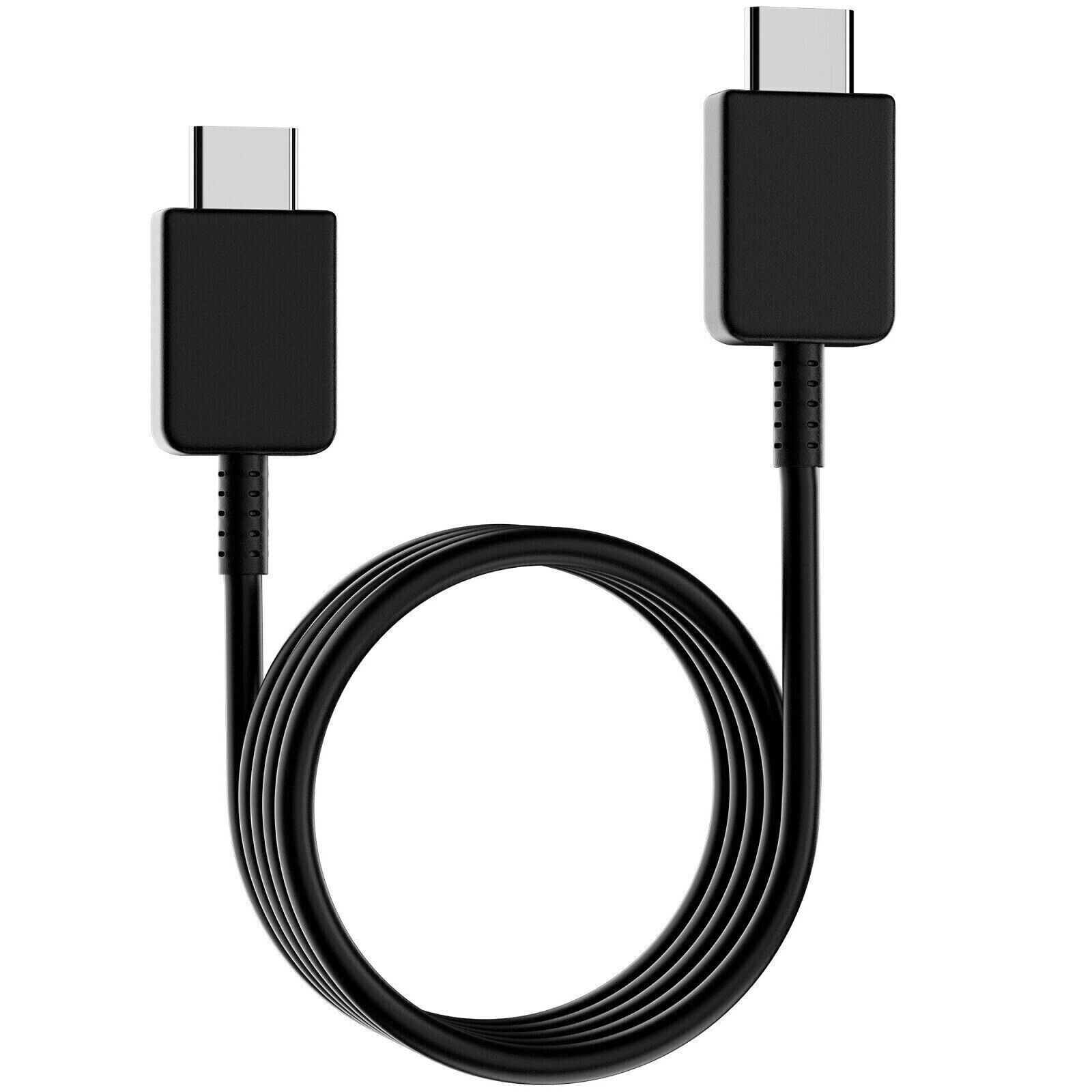 45W Fast Wall Charger Adapter 6ft Type-C Power Cable For Samsung S22 S21 S20 FE
