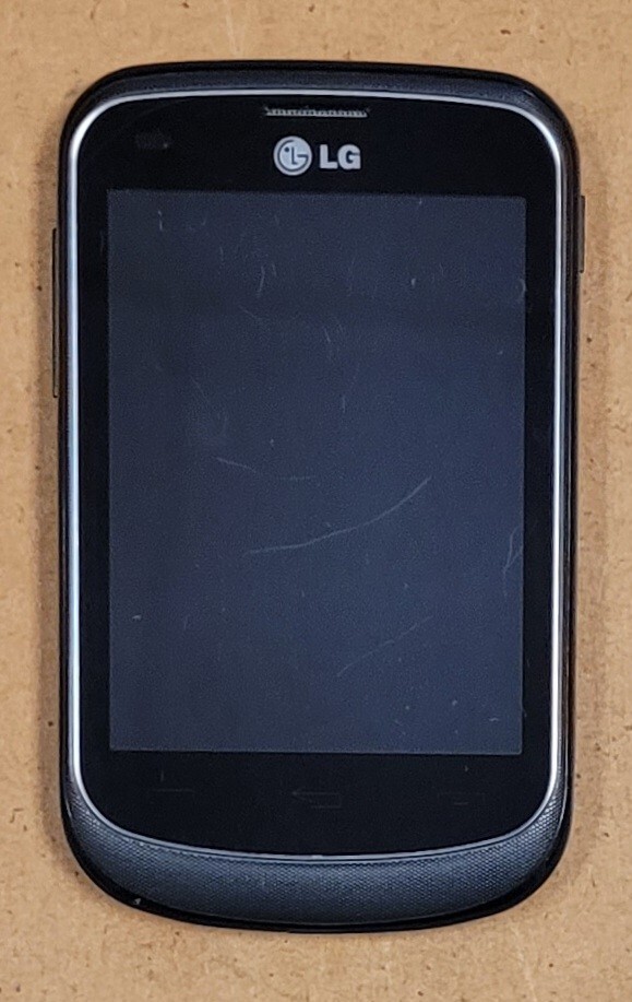 LG 305C / LG305C – Black and Gray ( TracFone ) Very Rare CDMA Cellular Phone
