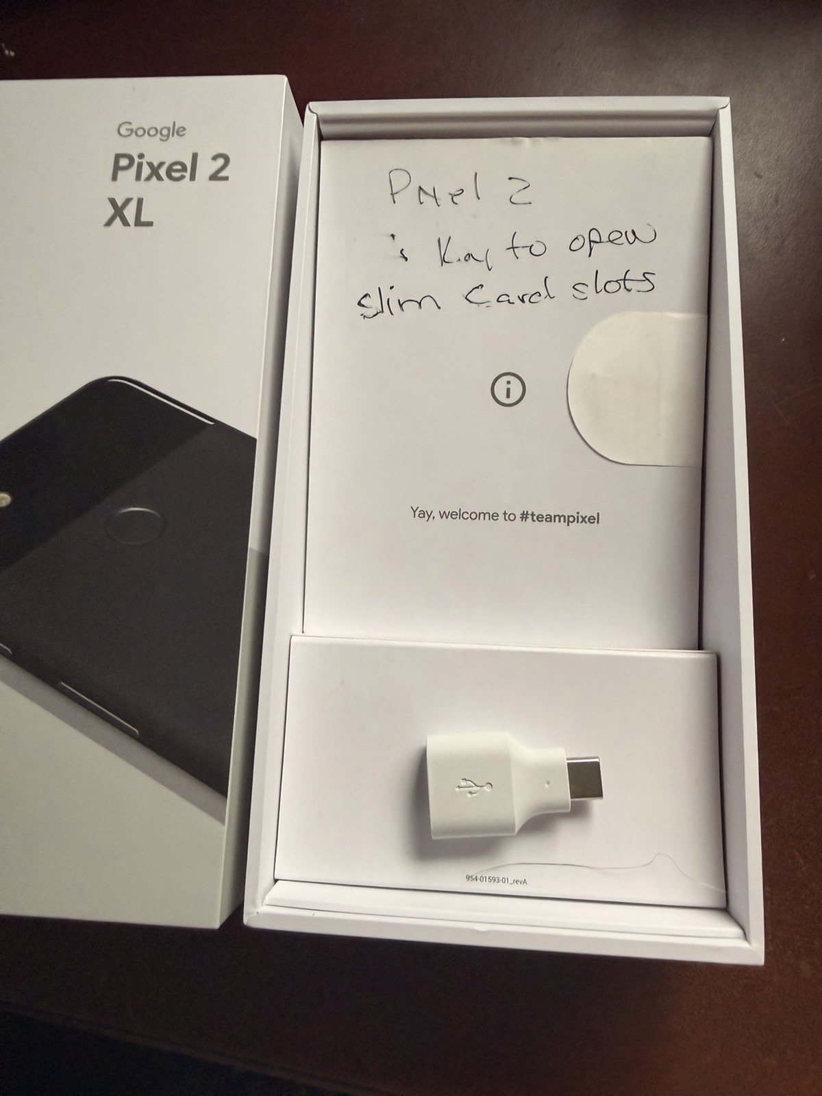 Google Pixel 2 XL 64 GB Just Black (Unlocked) – Open Box –