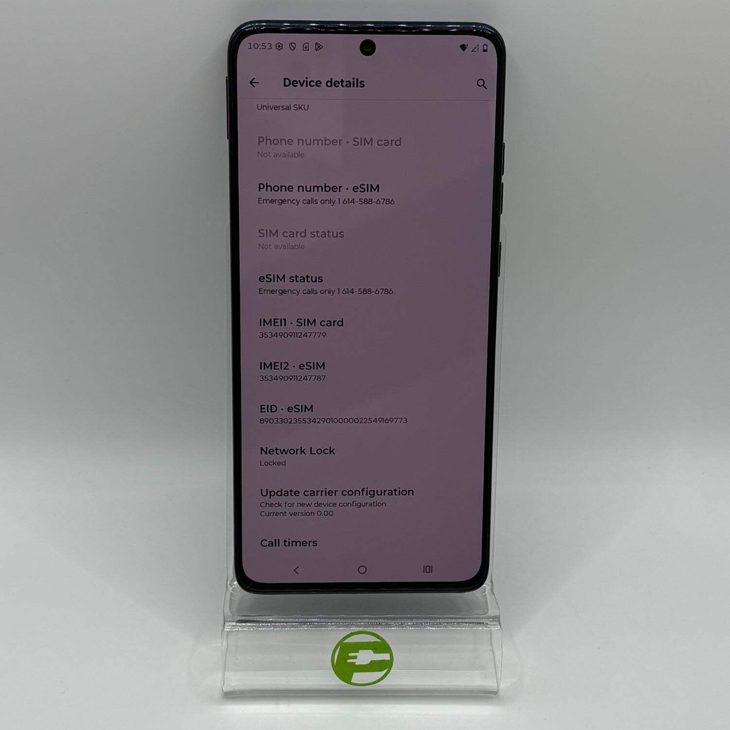 T-Mobile Motorola Moto G Stylus 5G 64GB 16 Black XT2517-1