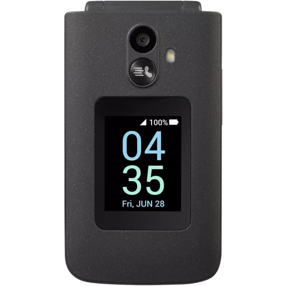 Tracfone TCL Flip 3 Flip Phone, Text, Pic Message, 5mp Camera, 16GB, Wi-Fi Calls