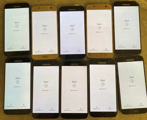 Lot of 10 Samsung Galaxy S7 SM-G930(A/T/V/U/F/P) Network Unlocked