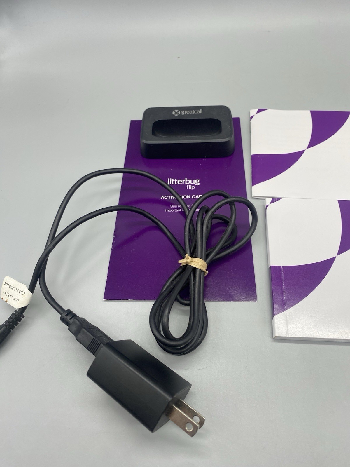 GreatCall Jitterbug Flip Easy-to-Use Cell Phone – RED – Read W/ Box