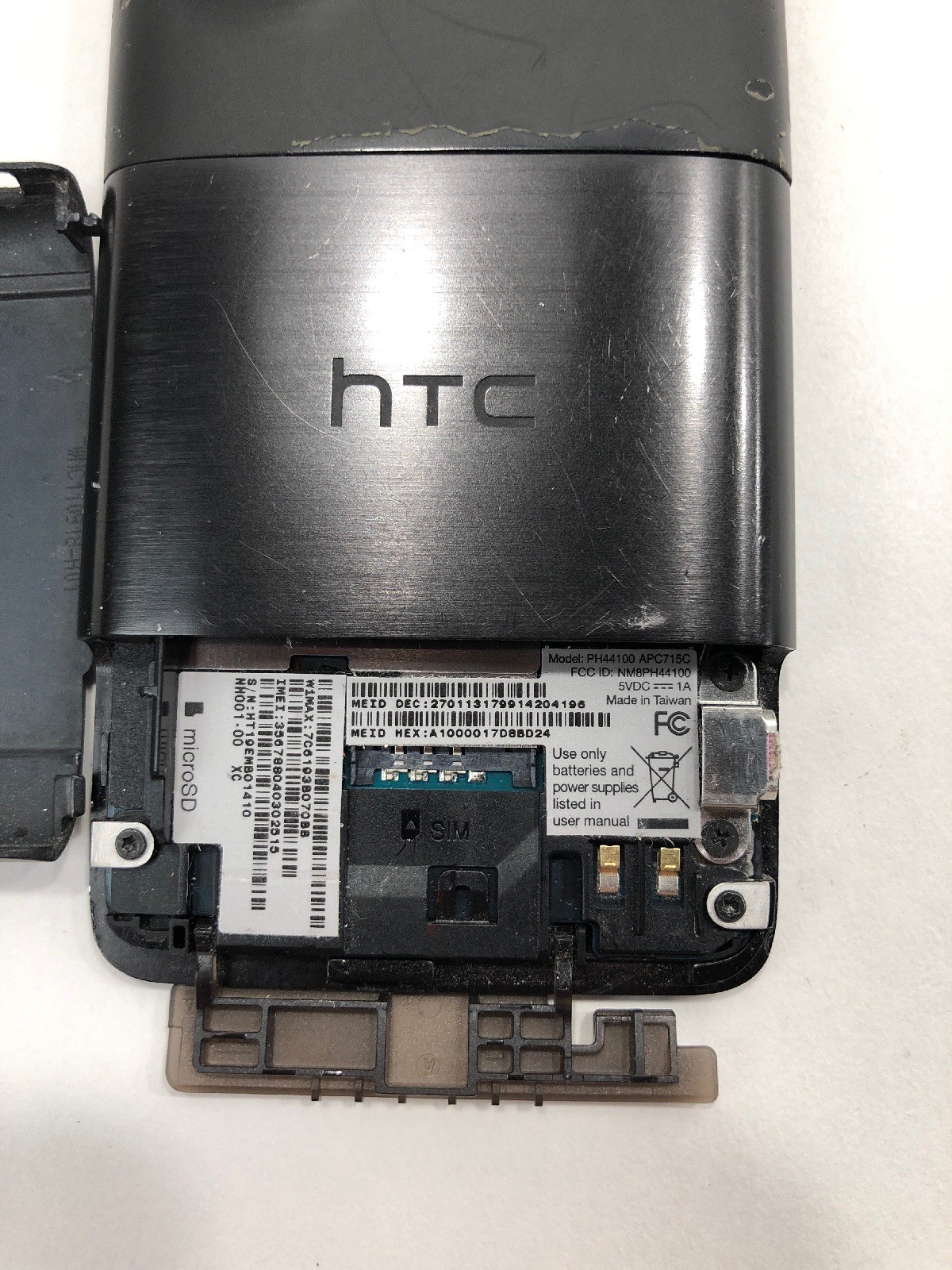 HTC EVO Design 4G – 4GB – Black (Sprint) Smartphone – (Please Read)