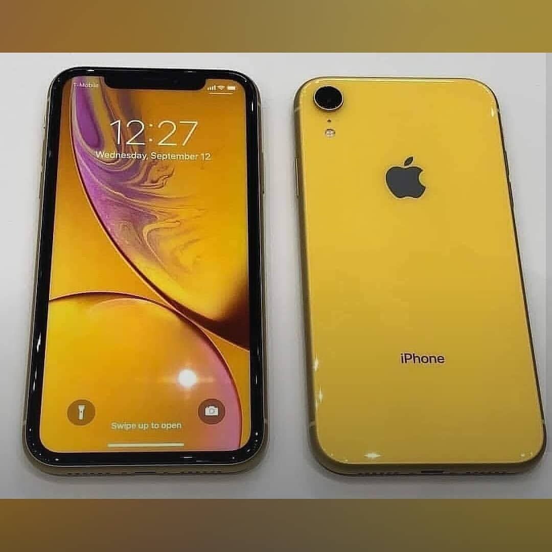 Apple iPhone XR Yellow – 64GB – (Unlocked) A1984 (CDMA + GSM)