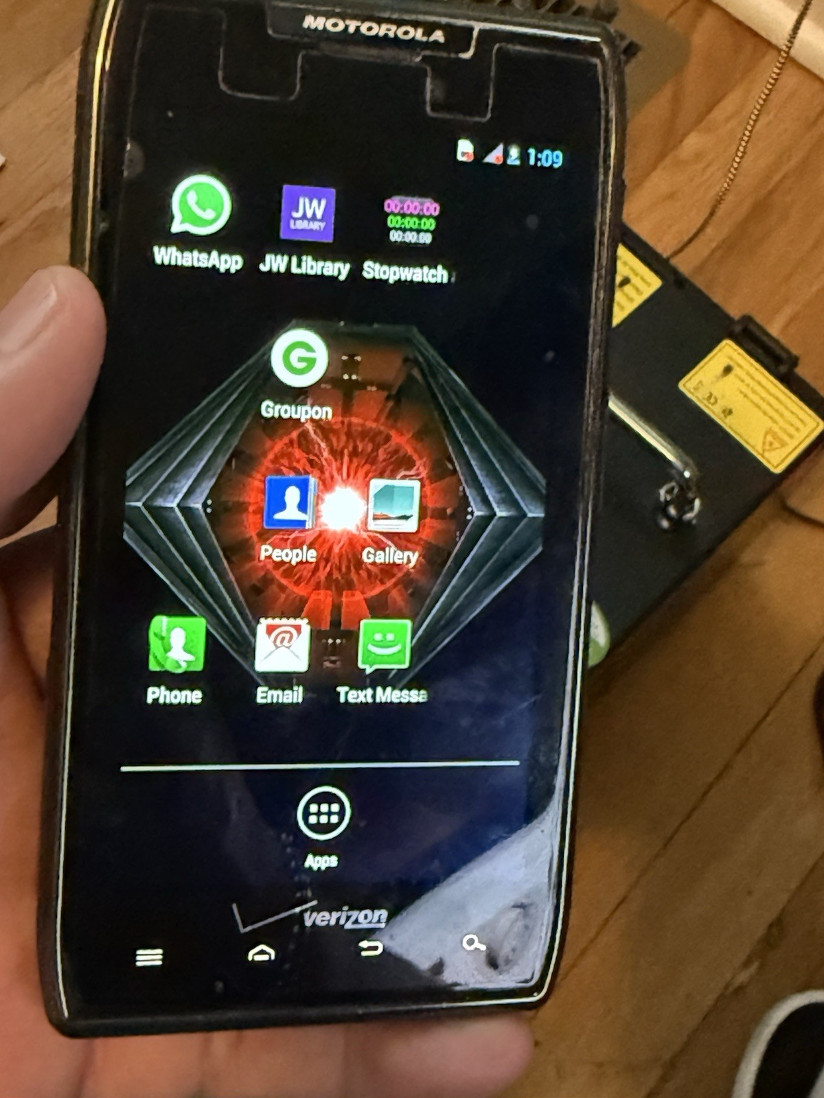 Original Black Motorola Droid Razr XT912 Maxx Verizon 4G LTE 16gb Memory