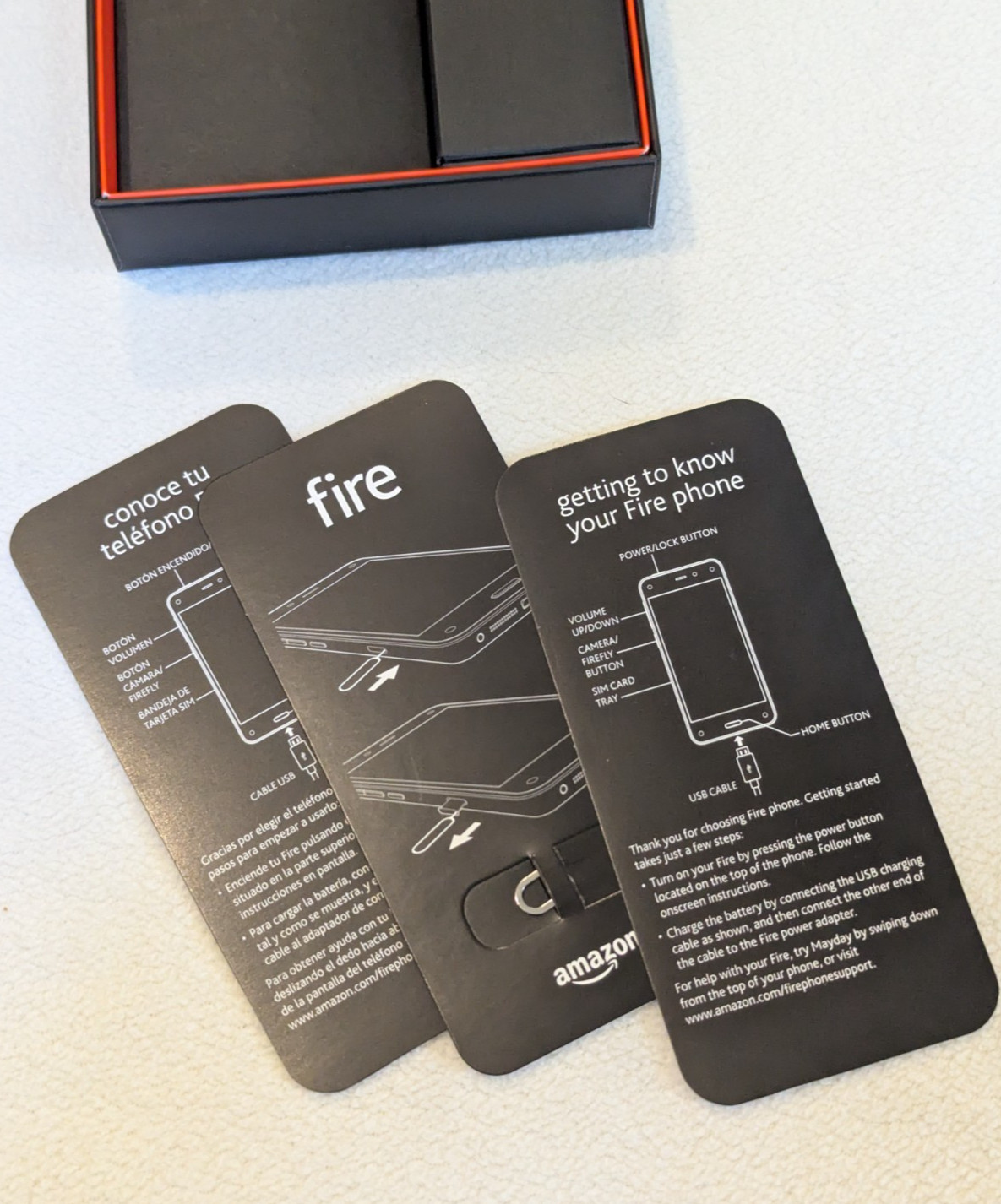 Amazon Fire 32GB Smart Phone (Unlocked GSM) – Black