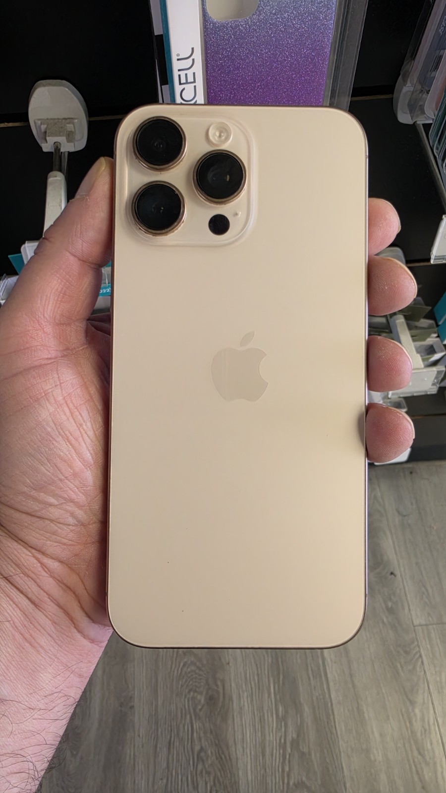 Apple iPhone 16 Pro Max – 256 GB – Desert Titanium (AT&T) – Good Condition