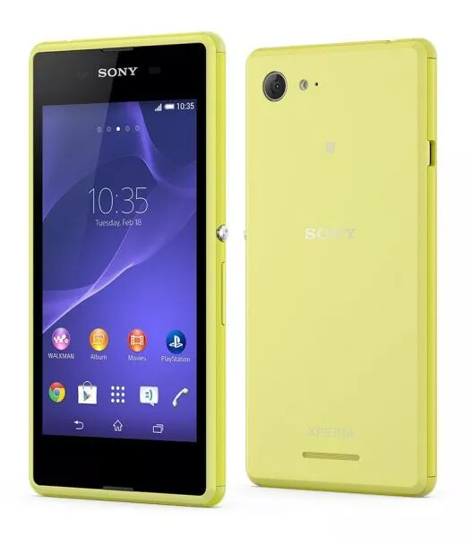 Sony Xperia E3 D2203 LTE 4G without Simlock Bluetooth GPRS GPS Quad-Band1GB RAM