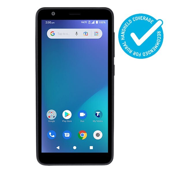 TELSTRA ESSENTIAL SMART 2.1 4GX PHONE – SCAN SERVICE NSW APP CHECK IN QR CODES