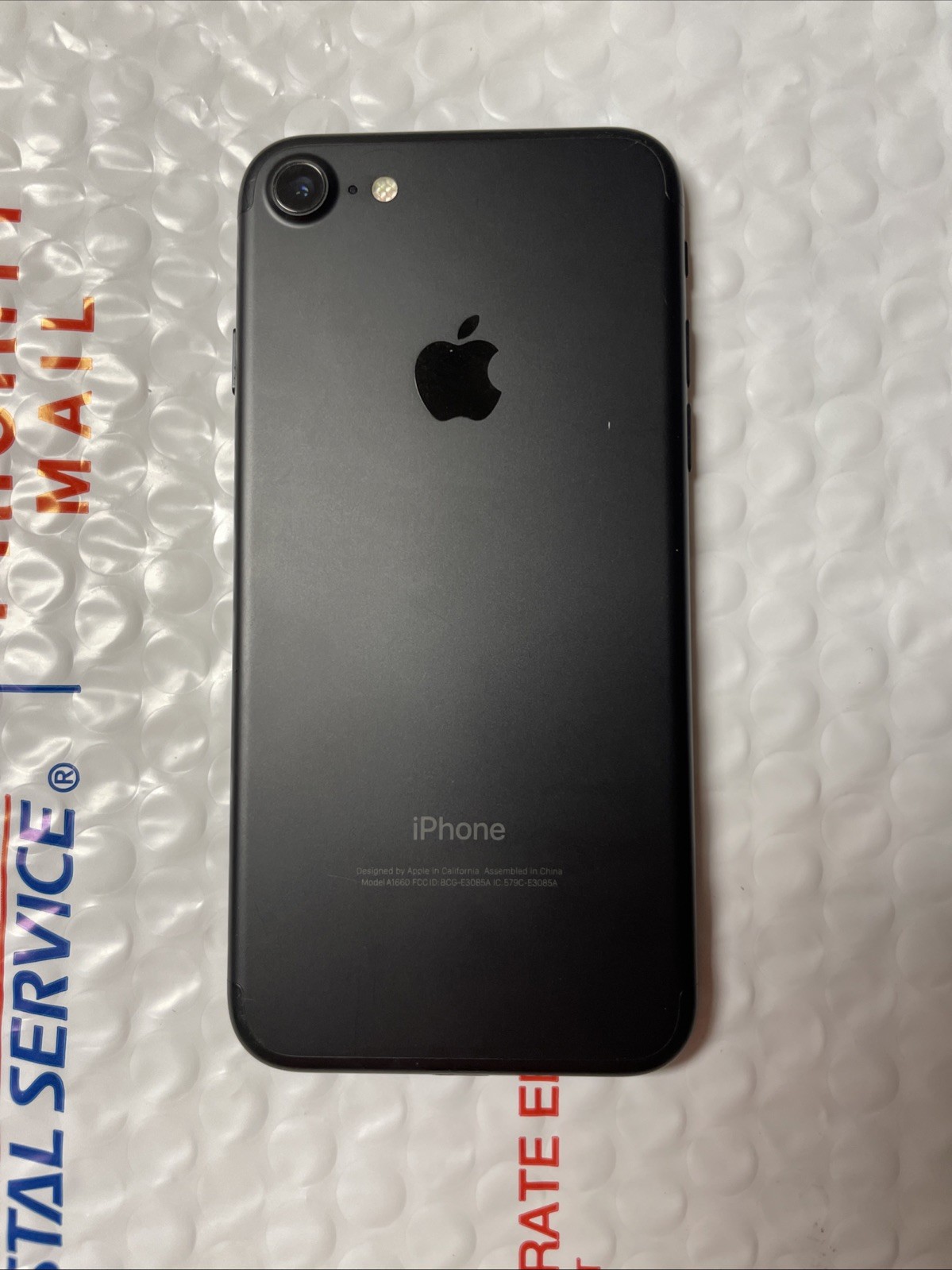 Apple iPhone 7 256 GB Black Unlocked MPRJ2LL/A A1660 GSM IOS 12.1