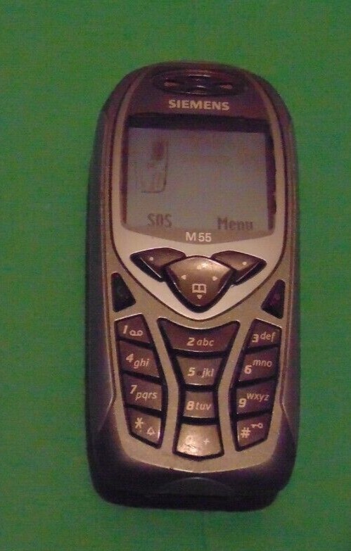 SIEMENS M55 – WORKING + ORIGINAL BOX – SALE ONLY IN ITALY