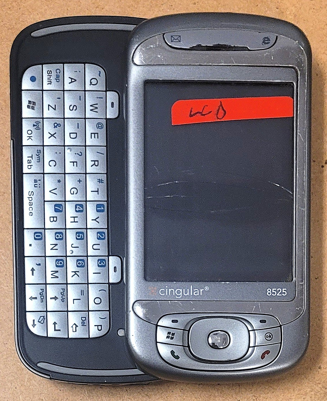 HTC TyTN 8525 / Hermes HERM100 – Gray ( Cingular ) Very Rare Smartphone w/ Pen