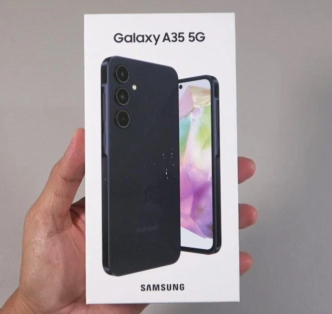 💯Brand New Samsung Galaxy A35 5G SM-A356U1 128GB GSM & CDMA Unlocked ※ Navy c
